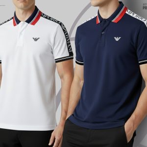 Armani- 1002 White+Navy